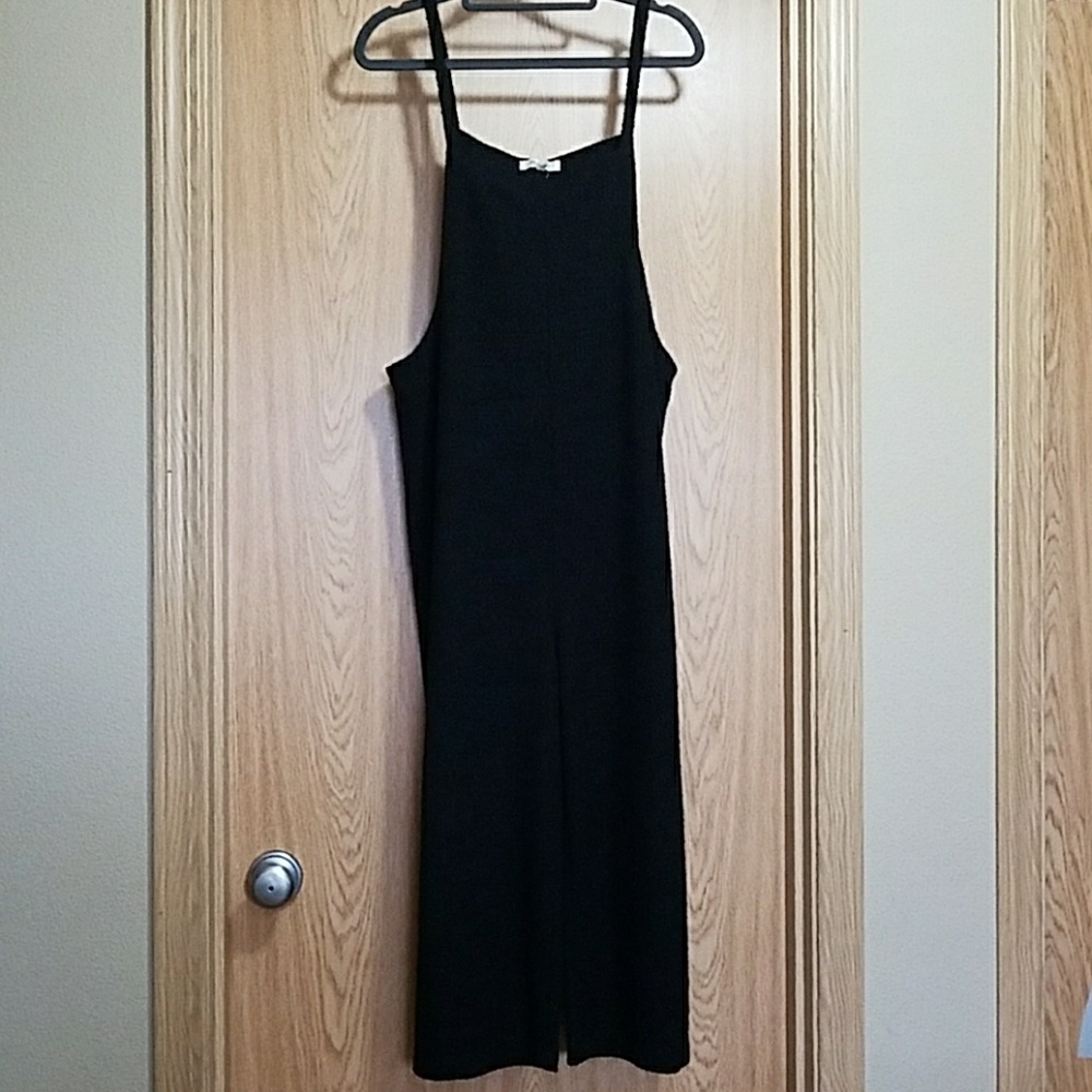 Wide Leg Overalls.